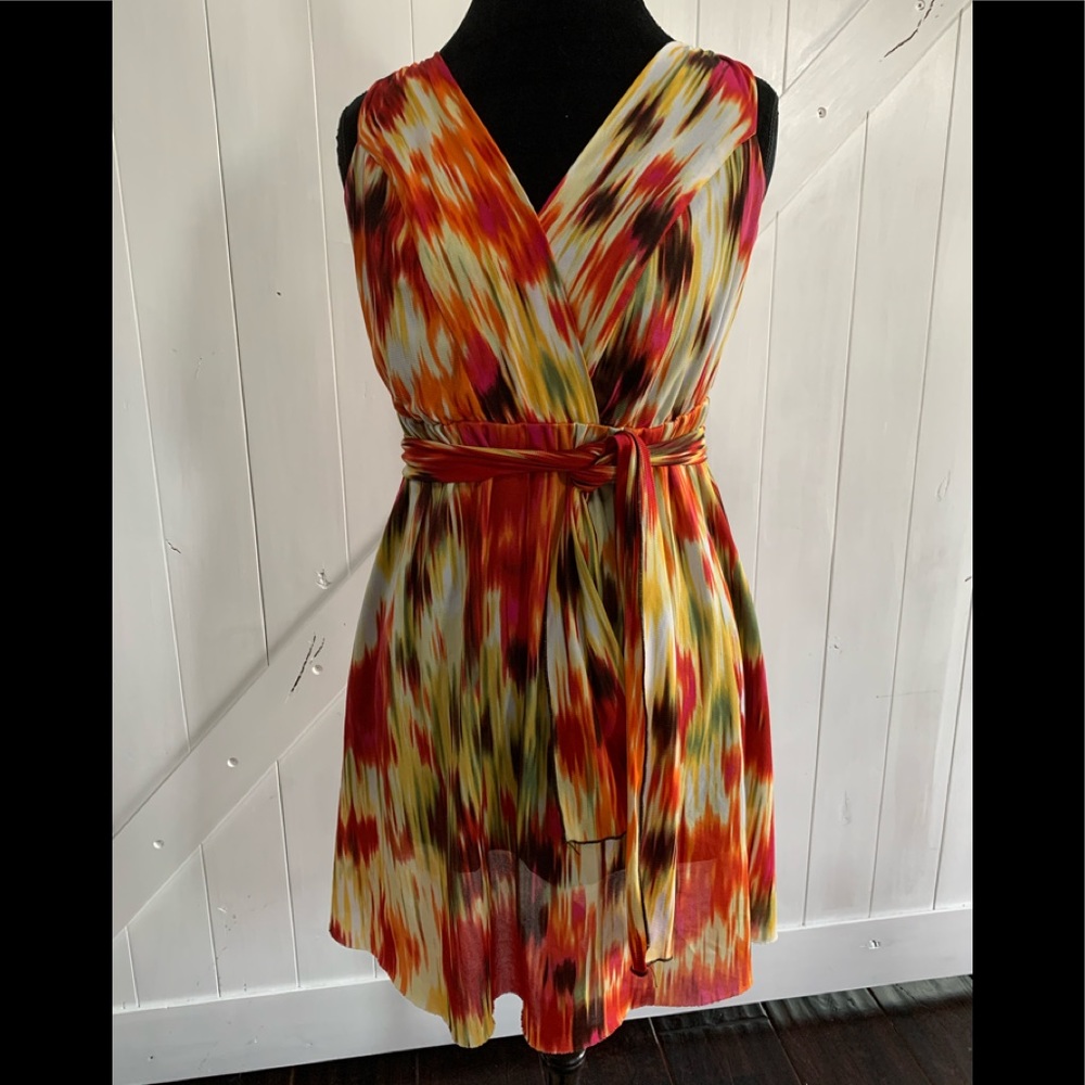 Multi colored dress